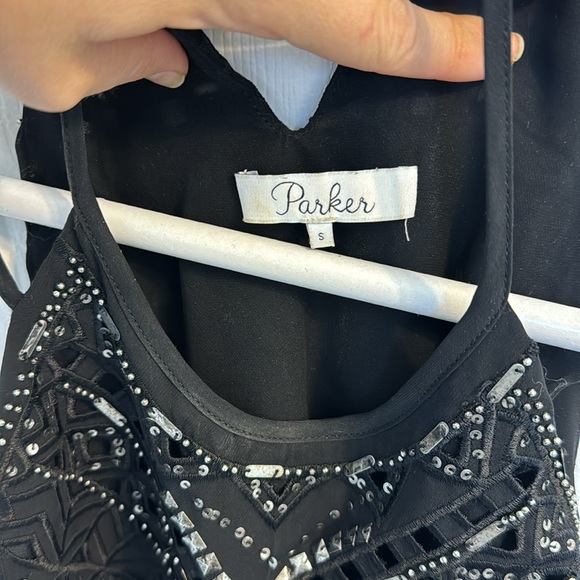 Parker Embellished Black Tank - Picture 4 of 4
